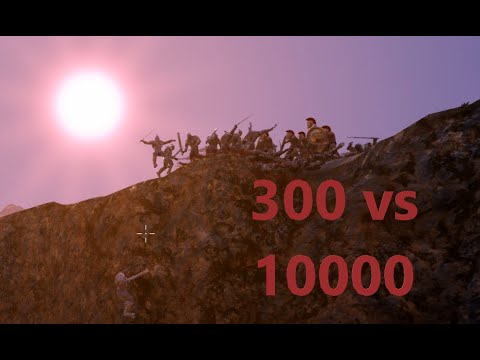 10000 Orcs VS 300 Spartans ! [UEBS]