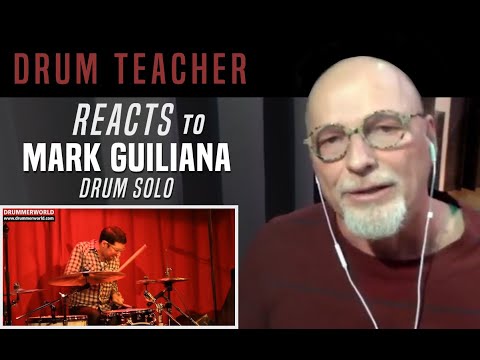 Drum Teacher Reacts to Mark Guiliana - Drum Solo