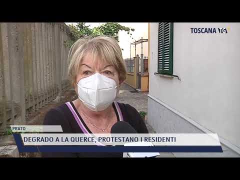 2021-07-14 PRATO - DEGRADO A LA QUERCE, PROTESTANO I RESIDENTI
