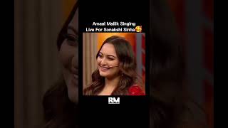 Amaal Mallik singing live for Sonakshi Sinha on Bigg Boss 19  🎤❤️