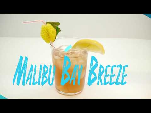 How to make Malibu Bay Breeze cocktail