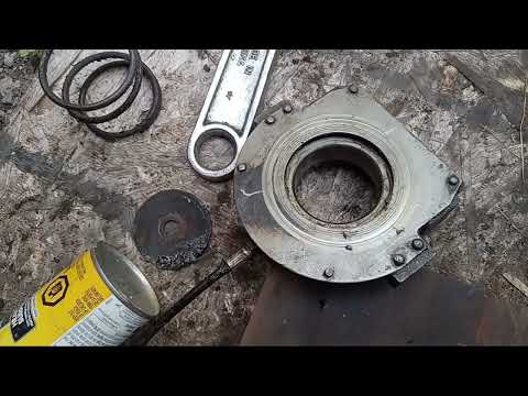 Eaton throw out bearing removal p1-removal