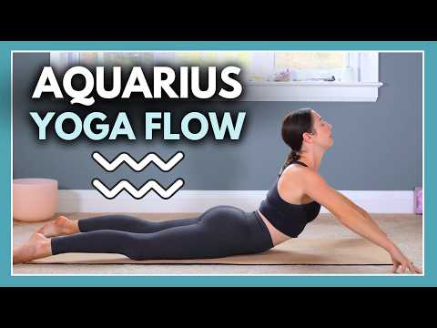30 min Aquarius Yoga Flow - VISIONARY POWER