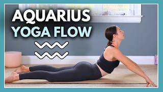 30 min Aquarius Yoga Flow - VISIONARY POWER