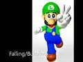 Luigi Falling Burning