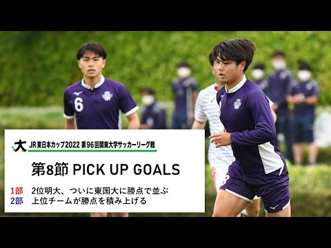 経済学科 JR東日本カップ2022 第96回関東大学サッカーリーグ戦 PICK UP GOALS 【第8節】