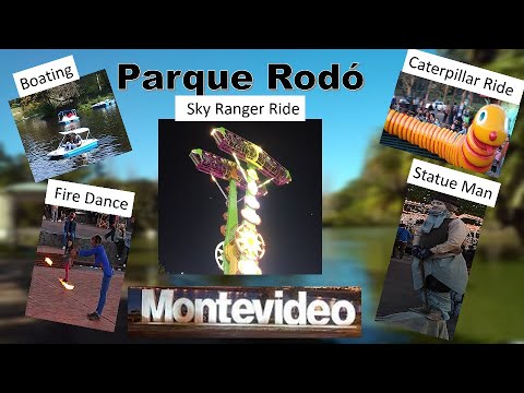 Amusement Rides, Fire Dance and more Fun | South America | Montevideo | Parque Rodo | Walkthrough