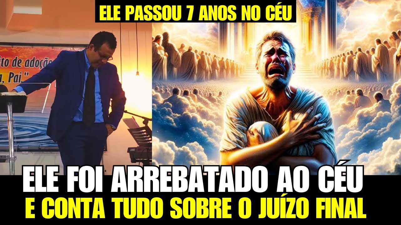 TESTEMUNHO DE ARREBATAMENTO DO IRMÃO THIAGO EWERTON ELE VIU O JULGAMENTO FINAL DOS QUE FICARAM!
