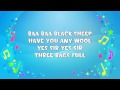 Baa Baa Black Sheep | Sing A Long | Nursery Rhyme | KiddieOK