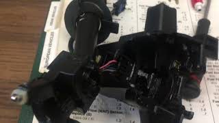 Pontiac Grand Prix headlight switch not working disassembly and repair