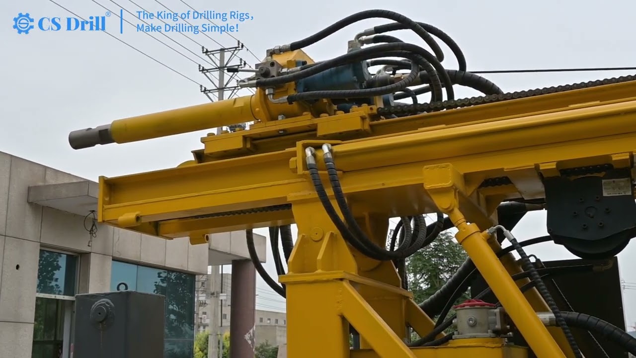 CSDRILL Group CSCZ260 Truck Water Well Drilling Rig Shows Video