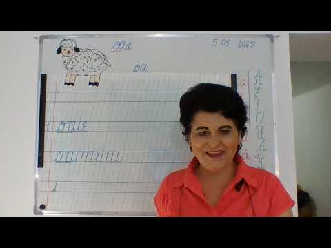 016, Lectii online, CLR, clasa I - Grupuri de vocale - oa