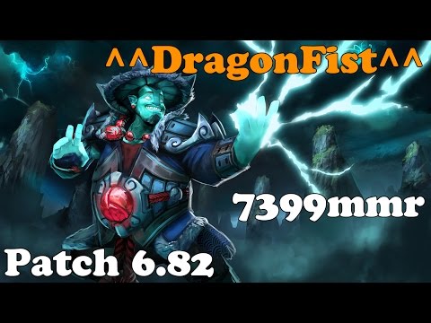 Dota 2 - ^^Dragonfist^^ plays Storm Spirit vol 1# Patch 6.82 - Ranked Match!