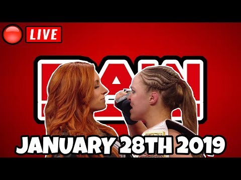 🔴 WWE RAW Live Stream January 28th 2019 - Full Show Live Reactions