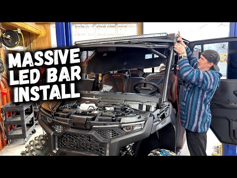 How to Install Light Bar on your CFMOTO U10 Pro & Highland
