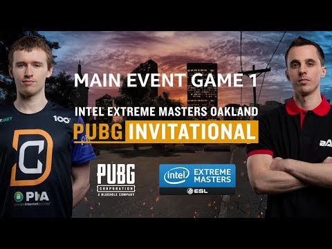 PUBG - GAME 1 - Final - IEM Oakland PUBG Invitational