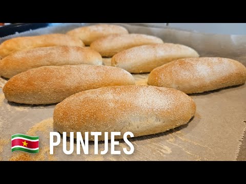 Surinaamse puntjes zachte broodjes maken|Surinamese sandwiches dots|