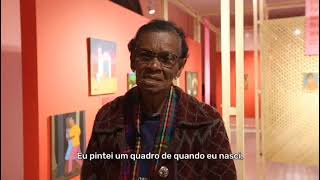 Maria Auxiliadora Machado, aluna da oficina de pintura