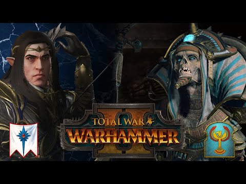 best strat against TK | High Elves vs Tomb King | Total War: Warhammer 2