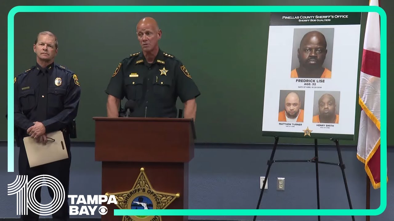 Pinellas County law enforcement talk about arrest of police officer