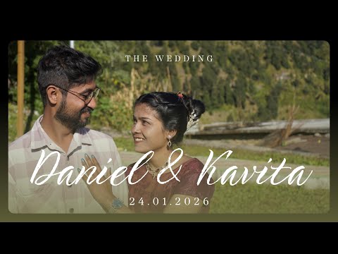 DANIEL & KAVITA WEDDING LIVE STREAMING || 24 Jan 2026 || 11:00 am