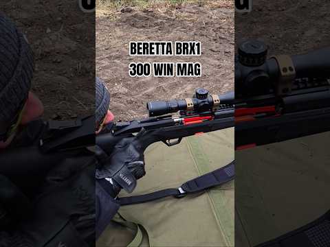 Beretta BRX1 Straight Pull Action 300 WIN MAG 💥 Suppressed w/ @SilencerCo OMEGA 300 #brx1