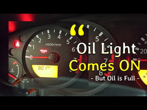 YouTube video about: When I brake my oil light comes on?