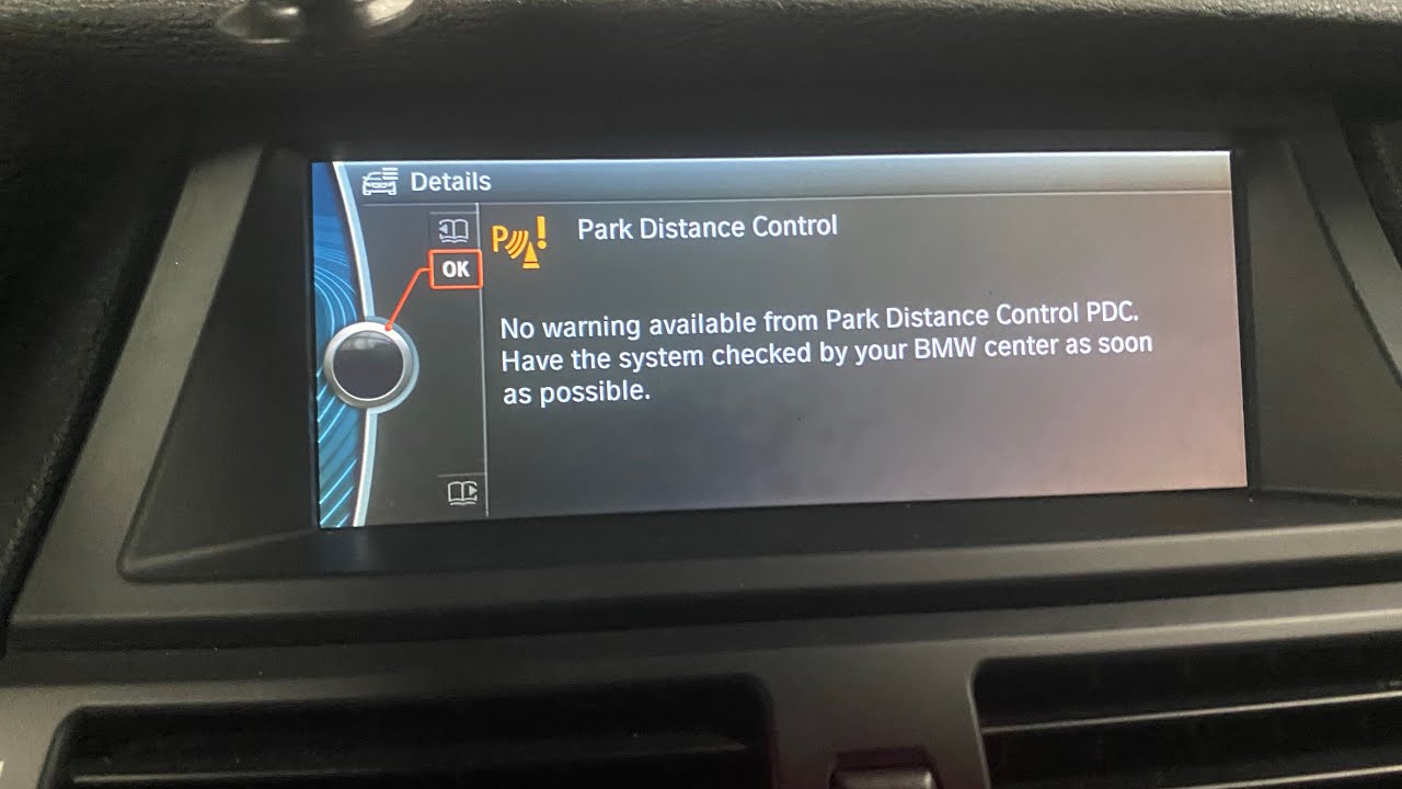 BMW E70 X5, PDC sensor code AB29, Part 1. Front PDC sensor replacement.