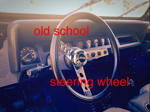 project 1991 Jeep WRANGLER (Jeep YJ), part 53, GRANT STEERING WHEEL