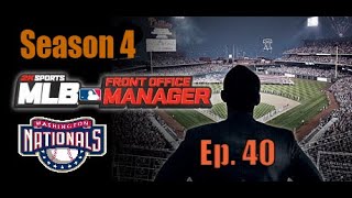 MLB Front Office Manager Washington Nationals Season 4  Ep 40 Offseason Part 2