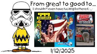 Joe's Pinball Stream, 1/12/2025