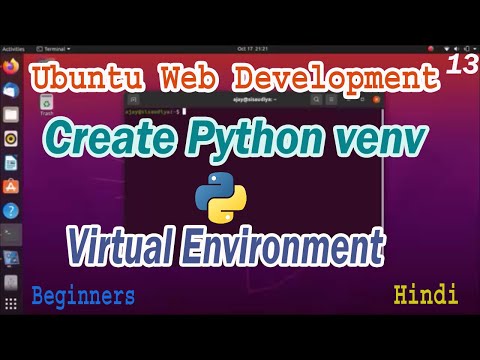 Ubuntu Web Development Install Python VENV Part-13 | Virtual Environment For Separate Projects