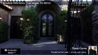 Las Vegas Luxury Real Estate Movie 7 Shadow Hills Las Vegas, Nevada