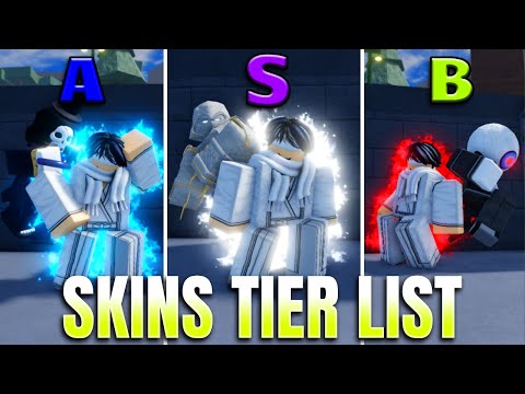 Skins Tier List in A Universal Time [AUT]