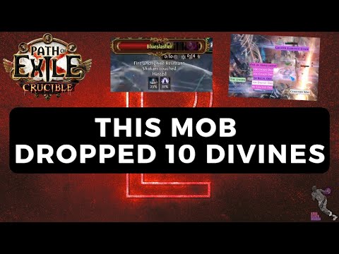[PoE 3.21] How This Mob Dropped 10 Divines - Why FAKE FRIENDS Can Make You More Money