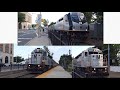 NJT Pascack Valley Line Train Action At Westwoood FT 4205 Speed Stripe Trespasser Express