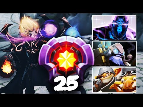 LEVEL 25 Dotaplus EPIC Gameplay Compilation - Invoker, Enigma, Tinker, Techies