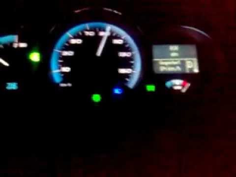 Renault Fluence Z.E. 0-120 acceleration