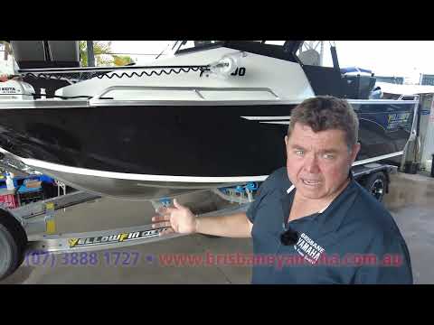 Yellowfin 6500 HT with custom trim, lithium batteries, and a brick of a transducer