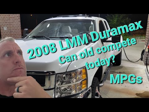 New vs. Old...2008 Chevy Silverado Duramax MPG'S..does it compete against today's trucks?