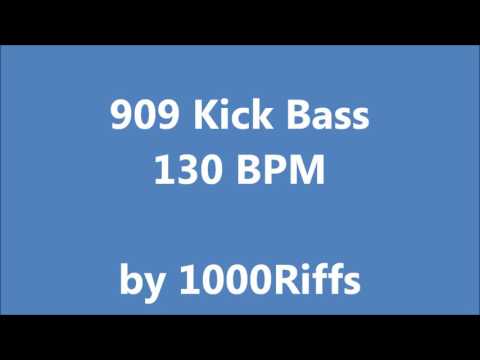 909 Kick Bass Drum : 130 BPM - 15 Minutes