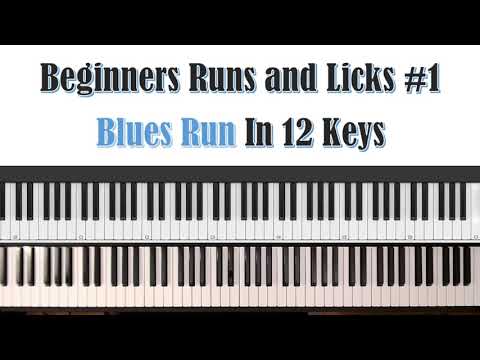 Basic Blues Run in 12 Keys - #1