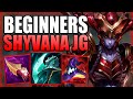 HOW TO PLAY SHYVANA JUNGLE FOR BEGINNERS IN-DEPTH GUIDE S13! - Best Build/Runes - League of Legends