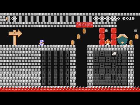 Retro Bombshell Rampage by Fritzef - Super Mario Maker 2 - No Commentary 1bx