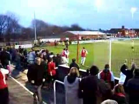 Andy Bell equalises against North Ferriby. Game on..!!