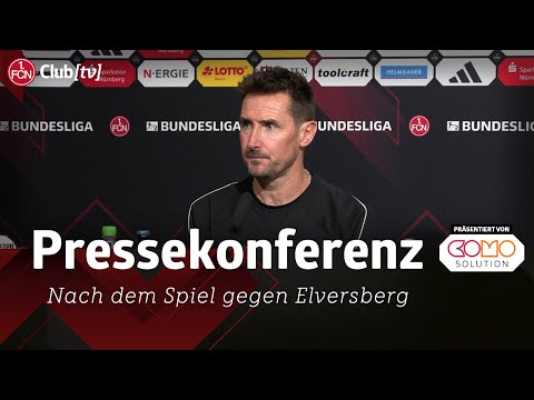 Die Pressekonferenz mit Miro Klose & Vincent Wagner nach dem Heimsieg gegen Elversberg 3:2