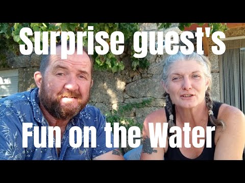 91 : Beaucoup de travaux dans notre quinta portugaise, problèmes de pompe et plaisir sur l'eau