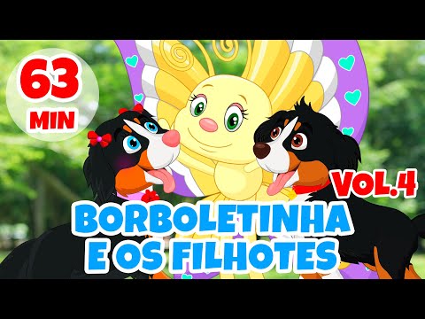 Borboletinha e os Filhotes Vol. 4 - Giramille 63 min | Desenho Animado Musical