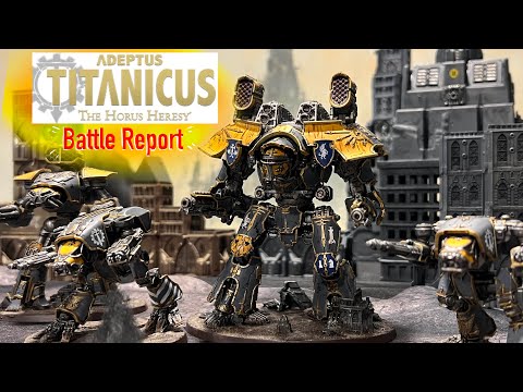 Adeptus Titanicus Quick Fire Battle Report