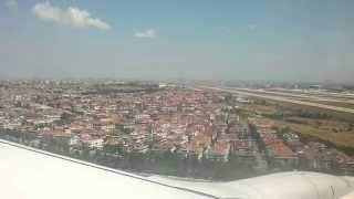 preview picture of video 'Turkish Airlines landing at Istanbul Ataturk Airport (HD) June 2013'